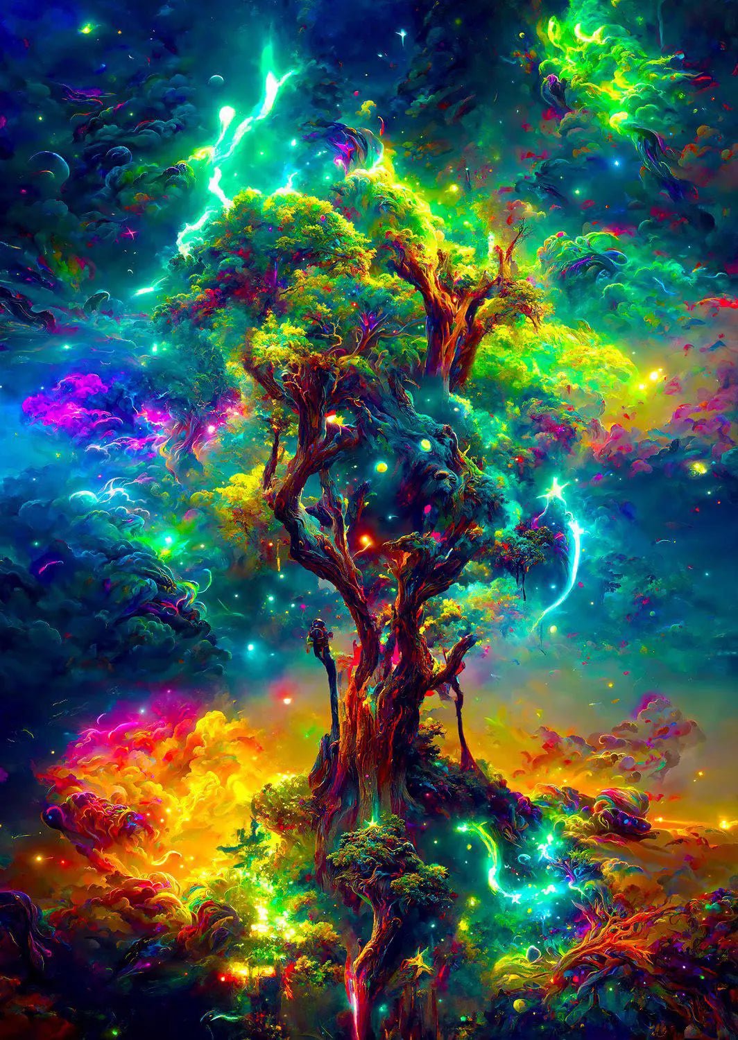 Kozmikus Életfa Enjoy 1000 darabos kirakó puzzle (EN - 2197) - puzzlegarden