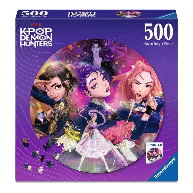KPop Demon Hunters – A rajongóknak Ravensburger 500 darabos kirakó puzzle (RA-12002052) - puzzlegarden