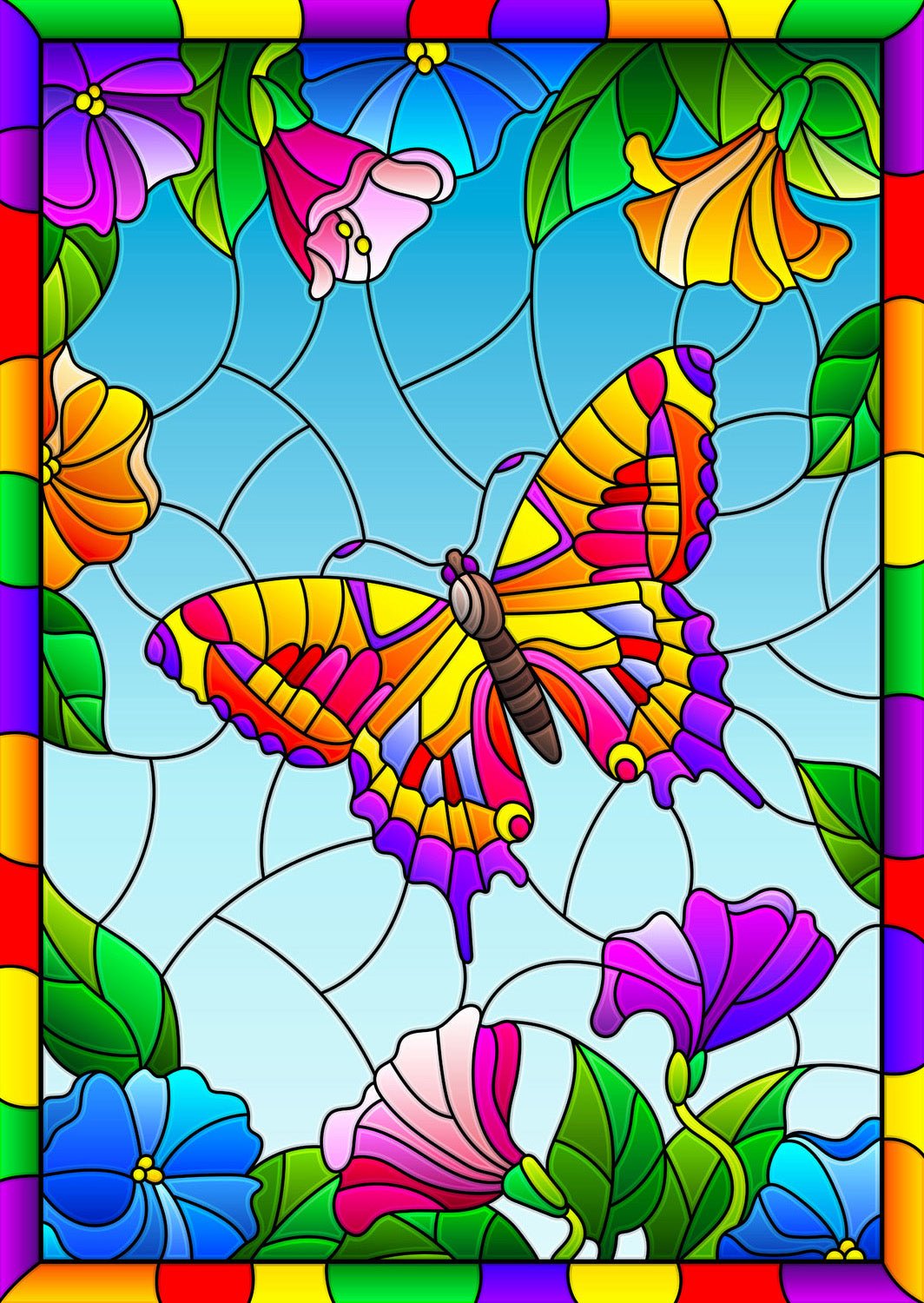 Kristály Pillangó Enjoy 1000 darabos kirakó puzzle (EN - 2120) - puzzlegarden