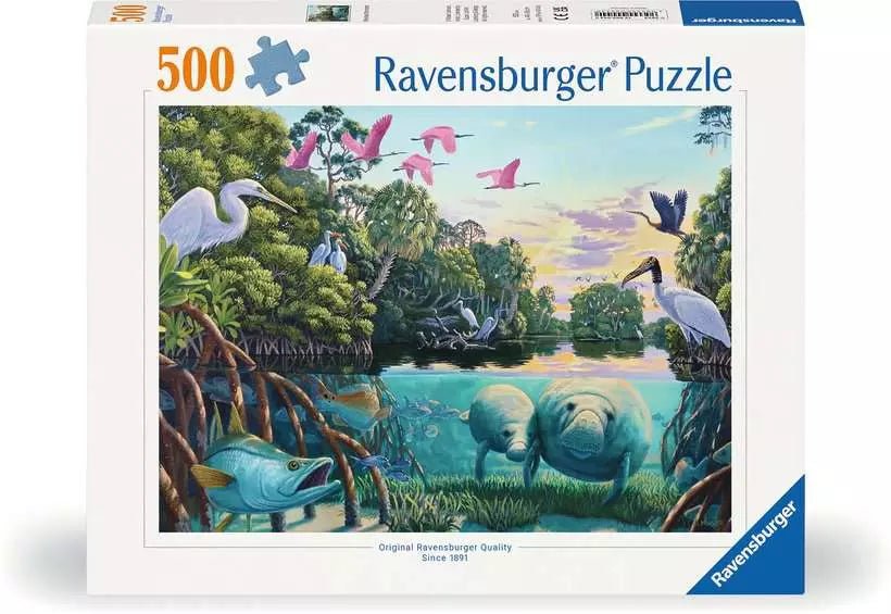 Lamantinok Ravensburger 500 darabos kirakó puzzle (RA - 12000044) - puzzlegarden