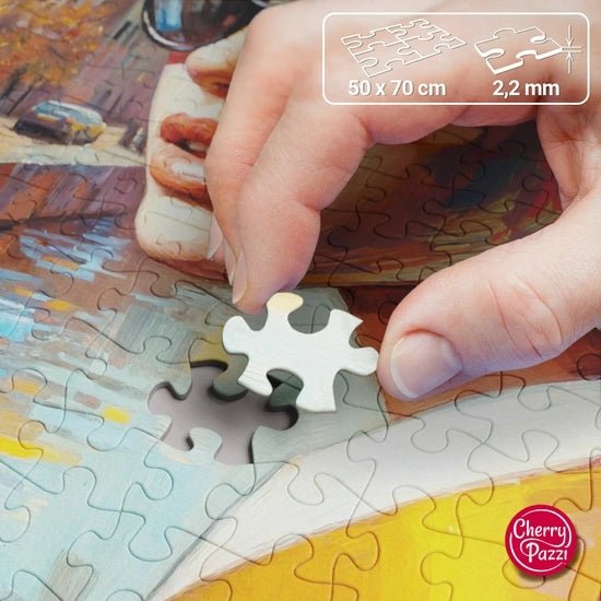 Lány gyöngy fülbevalóval Cherry Pazzi 1000 darabos kirakó puzzle (CP - 30844) - puzzlegarden