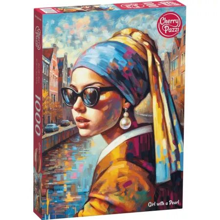 Lány gyöngy fülbevalóval Cherry Pazzi 1000 darabos kirakó puzzle (CP - 30844) - puzzlegarden