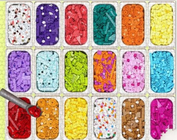 LEGO Fagyiálom Galison 1000 darabos kirakó puzzle (GA - 10186) - puzzlegarden