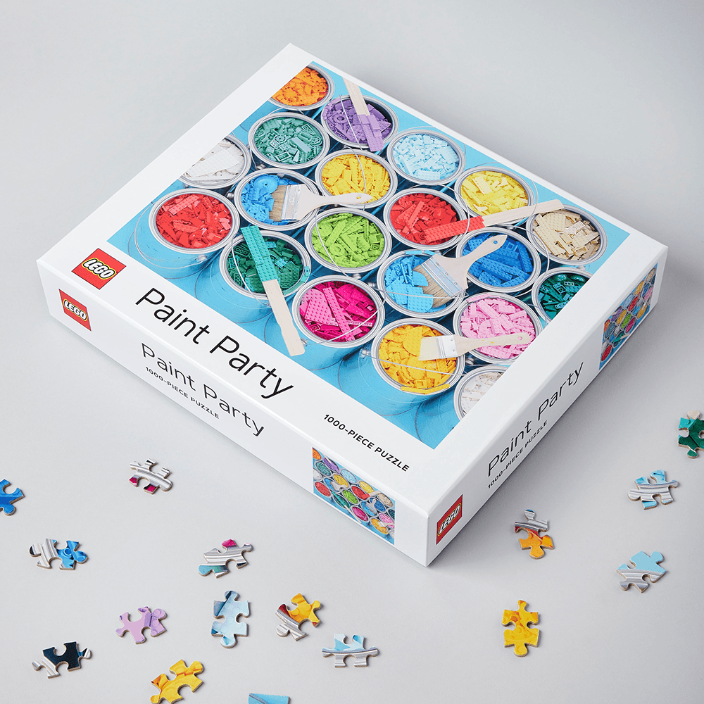 LEGO Festék Party Galison 1000 darabos kirakó puzzle (GA - 79704) - puzzlegarden