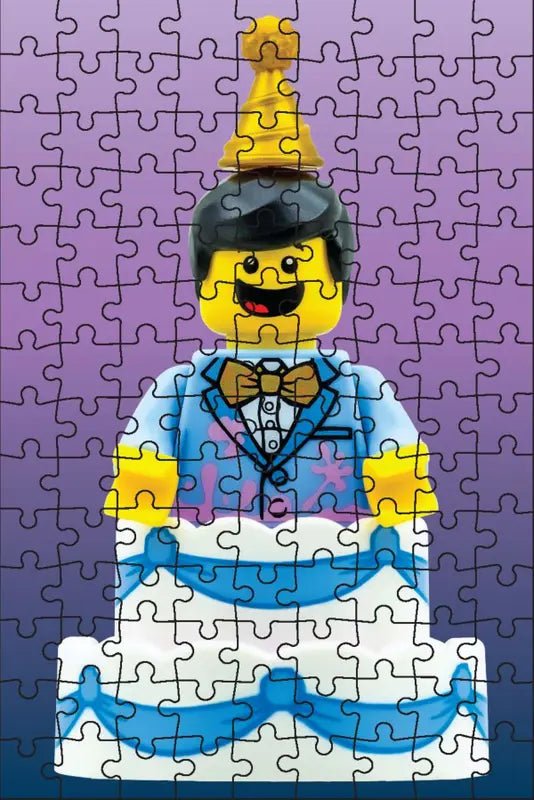 LEGO Mystery Minifigurák - kék Galison 126 darabos kirakó puzzle (GA - 9781797218823) - puzzlegarden