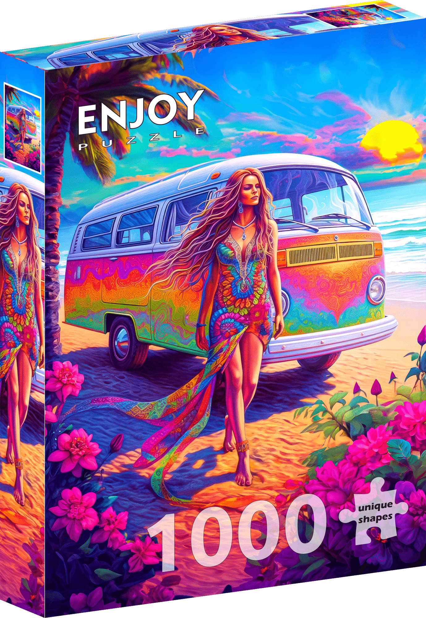 Lélekben hippi Enjoy 1000 darabos kirakó puzzle (EN - 2287) - puzzlegarden