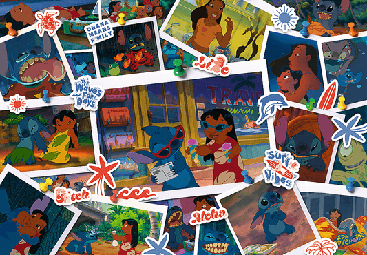 Lilo & Stitch - Kedves Emlékek Trefl 1000 darabos kirakó puzzle (TR - 10882) - puzzlegarden