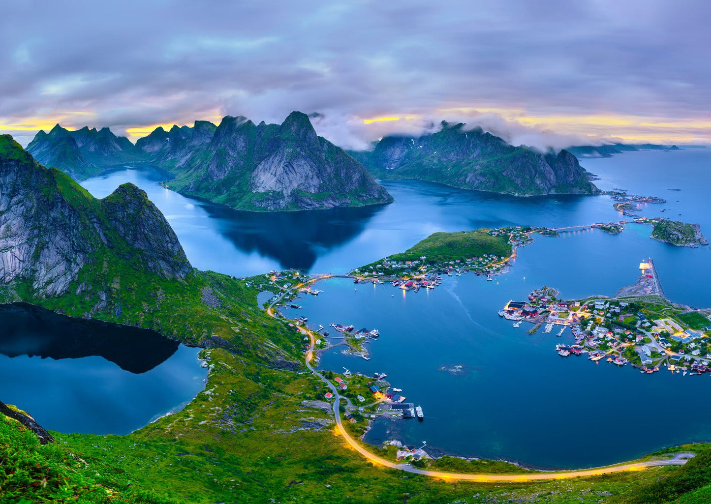 Lofoten, Norvégia Enjoy 1000 darabos kirakó puzzle (EN - 2074) - puzzlegarden