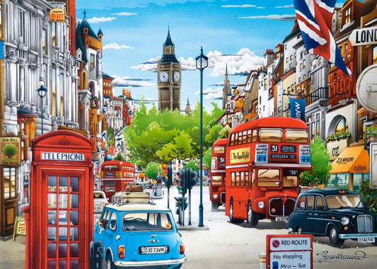 London Castorland 1500 darabos kirakó puzzle (C - 151271) - puzzlegarden