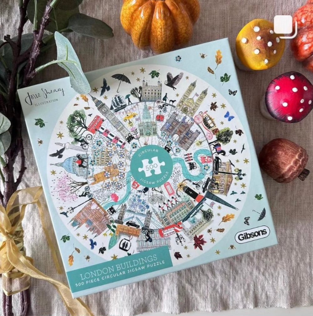 Londoni épületek Gibsons 500 darabos kirakó puzzle (G - G3700) - puzzlegarden