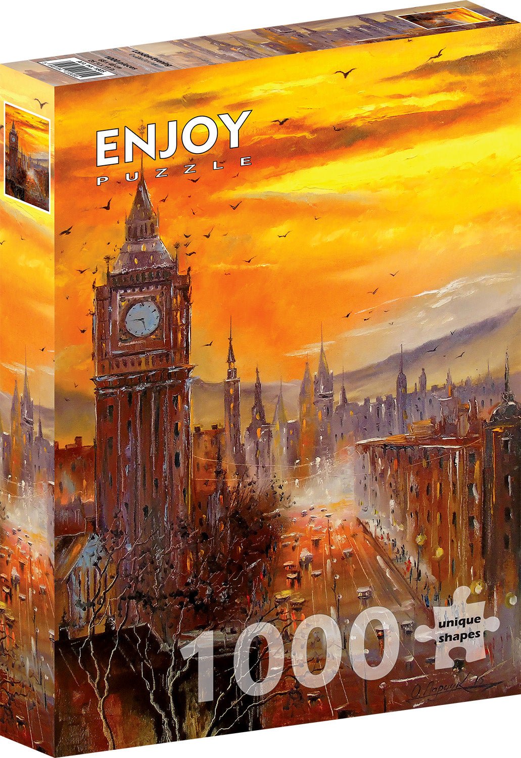 Londoni Este Enjoy 1000 darabos kirakó puzzle (EN - 1805) - puzzlegarden