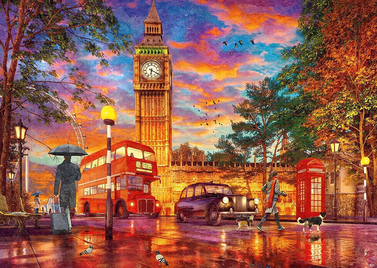 Londoni Parlament Ravensburger 1000 darabos kirakó puzzle (RA - 12000184) - puzzlegarden