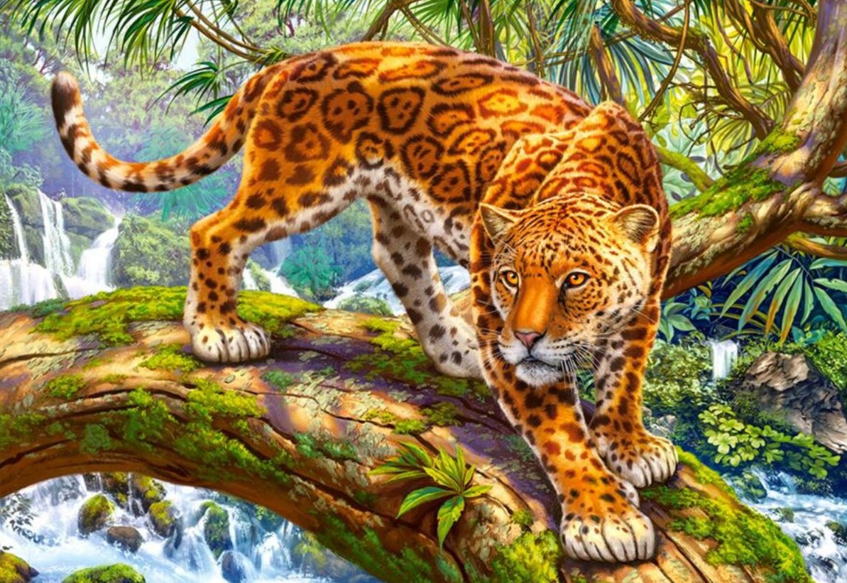 Lopakodó Jaguár Castorland 1500 darabos kirakó puzzle (C - 151752) - puzzlegarden