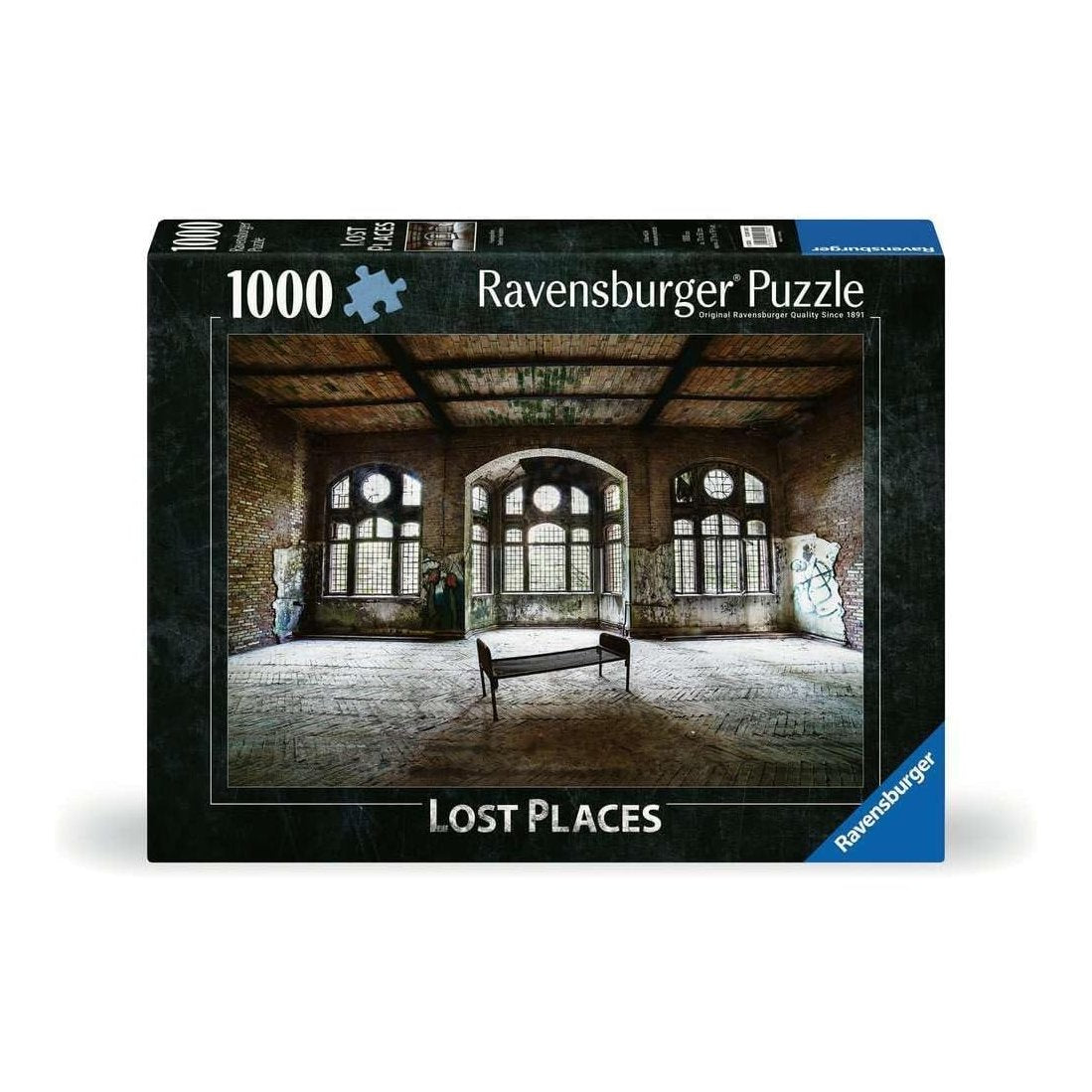 Lost Places - Női szanatórium, Beelitz - Heilstätten Ravensburger 1000 darabos kirakó puzzle (RA-12001392) - puzzlegarden