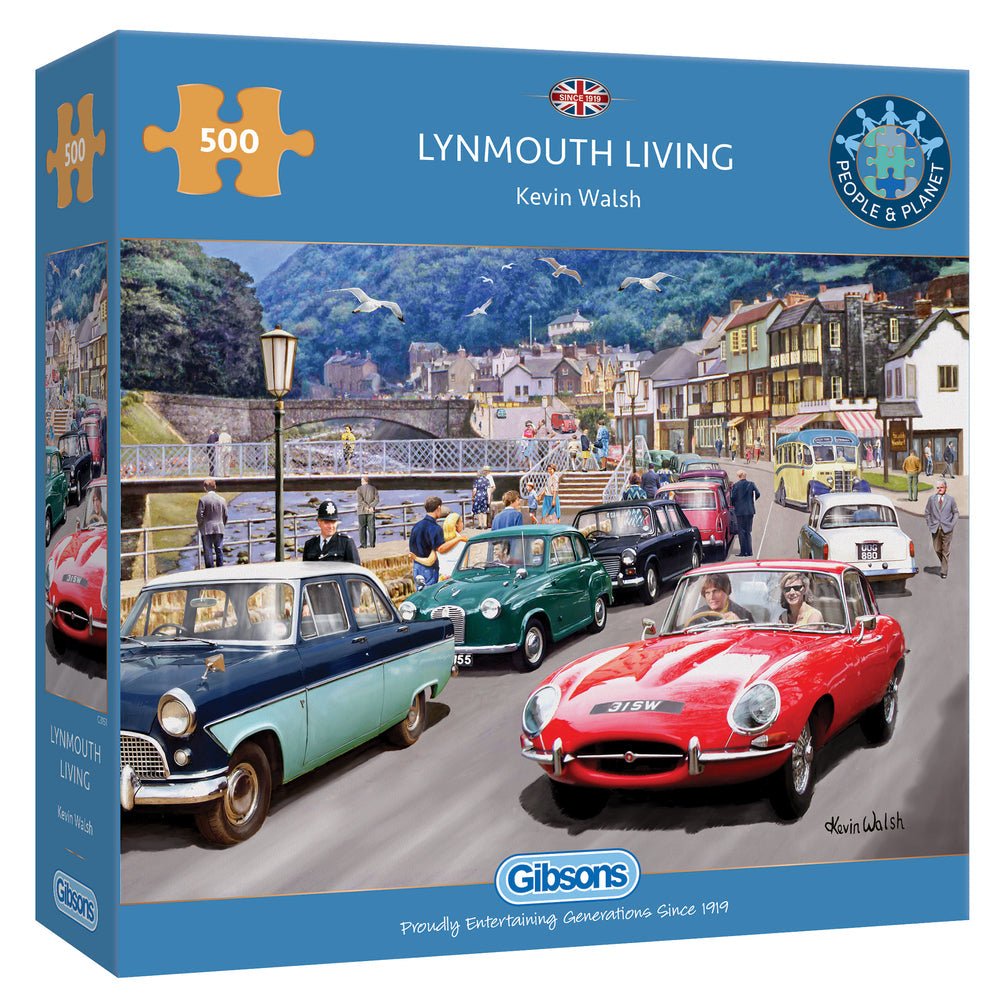 Élet Lynmouthban Gibsons 500 darabos kirakó puzzle (G - G3151) - puzzlegarden