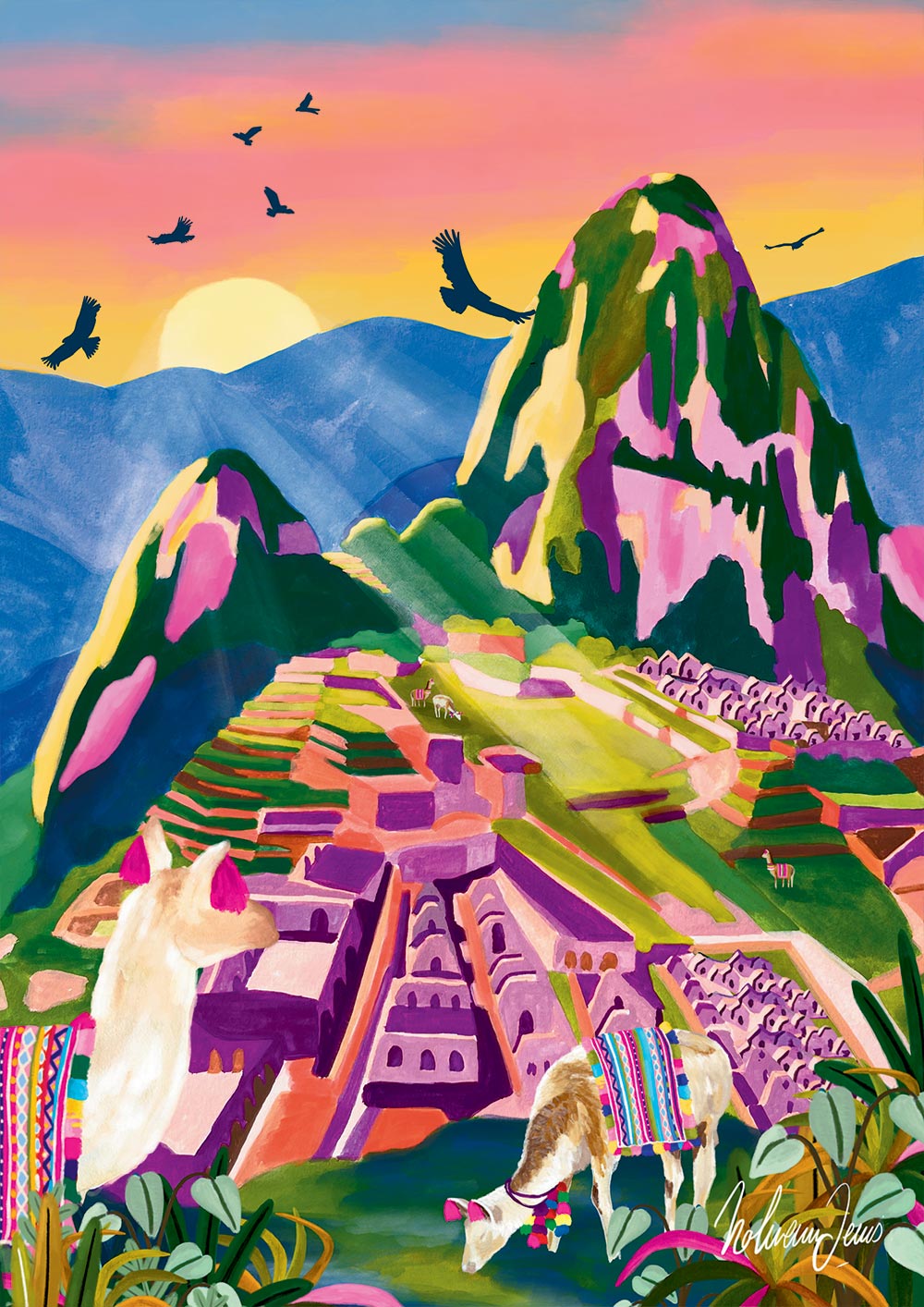 Machu Picchu Pieces & Peace 1000 darabos kirakó puzzle (PaP - 0122) - puzzlegarden
