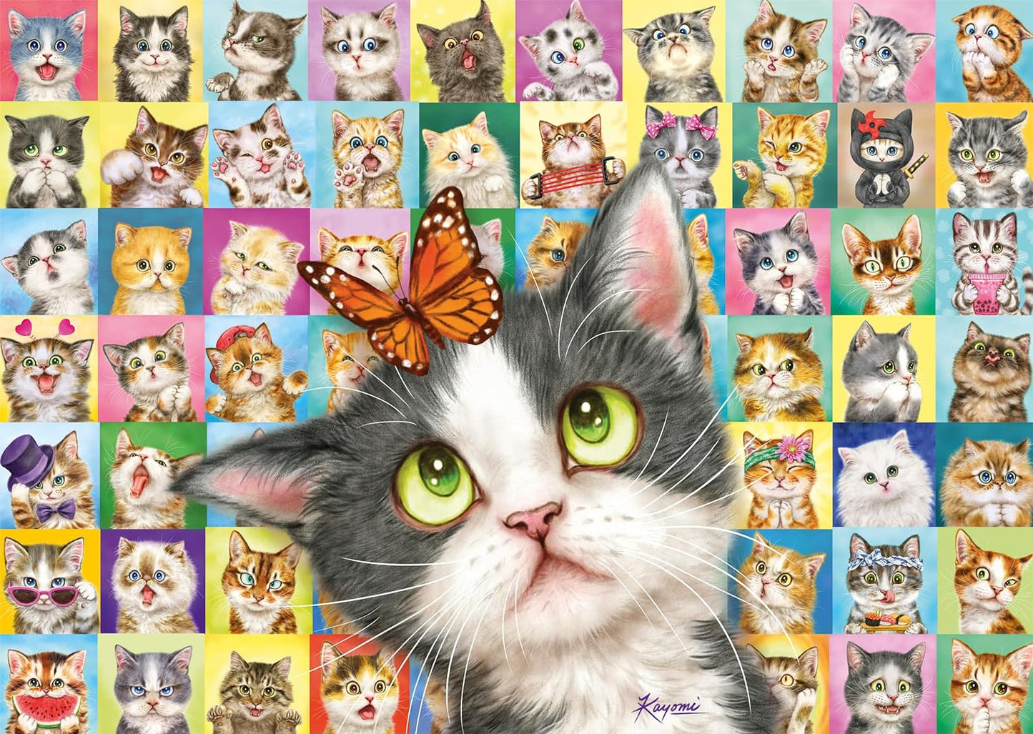 Macska Pofik Schmidt Spiele 1000 darabos kirakó puzzle (SCH - 59759) - puzzlegarden