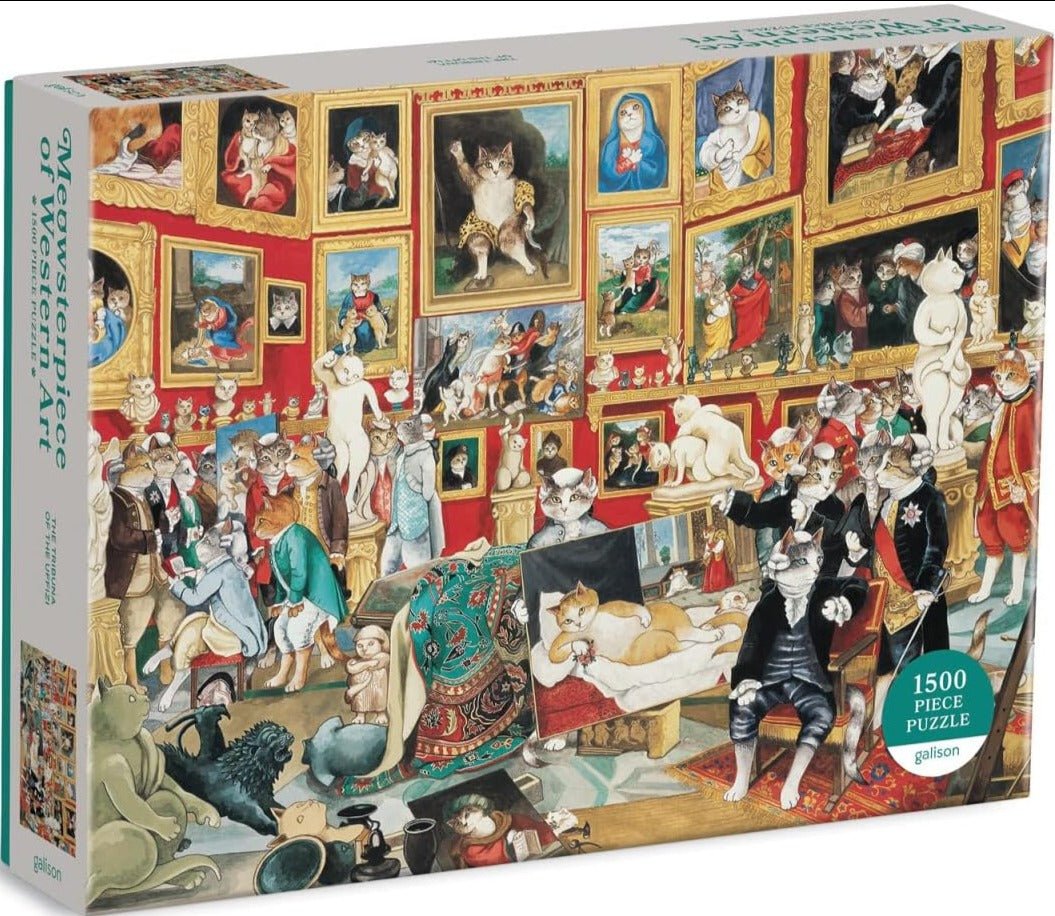 Macskaművészet - Uffizi Galéria Tribuna terme Galison 1500 darabos kirakó puzzle (GA - M1012121G) - puzzlegarden