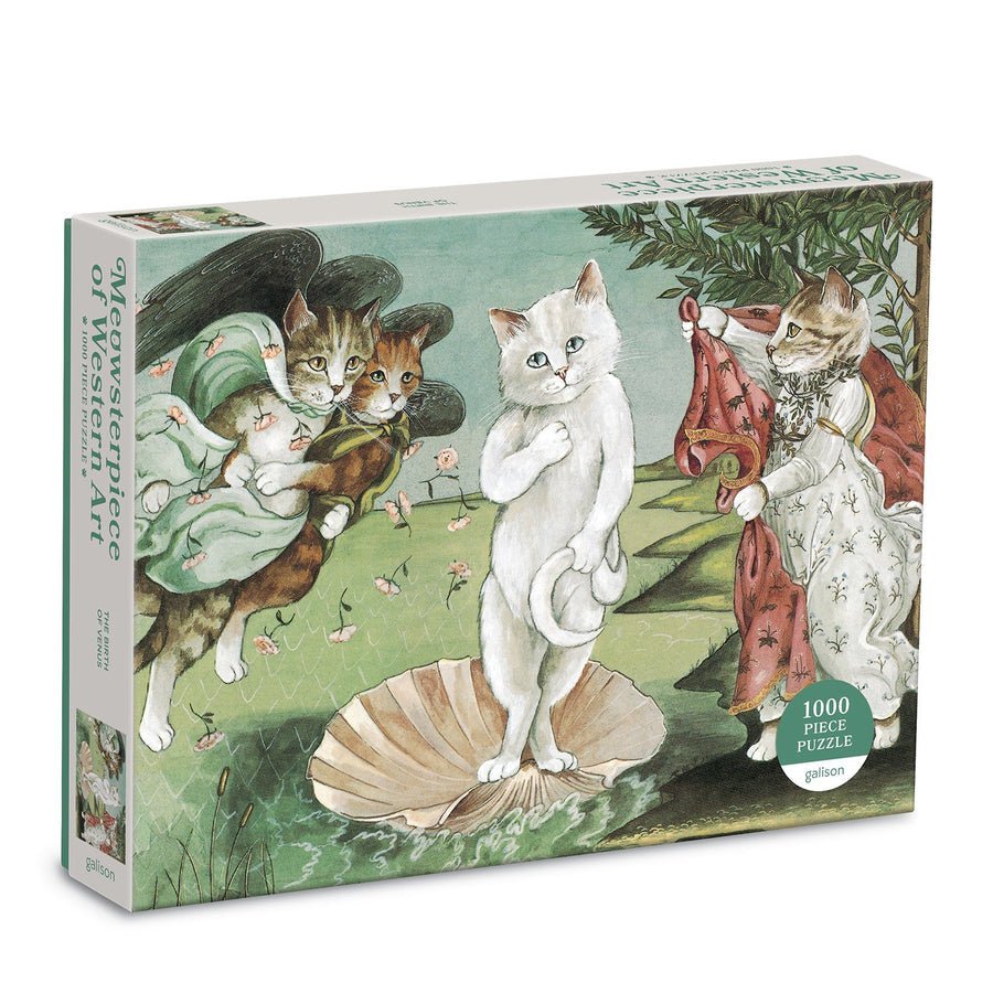 Macskaművészet - Vénusz születése Galison 1000 darabos kirakó puzzle (GA - M082020A - 1) - puzzlegarden