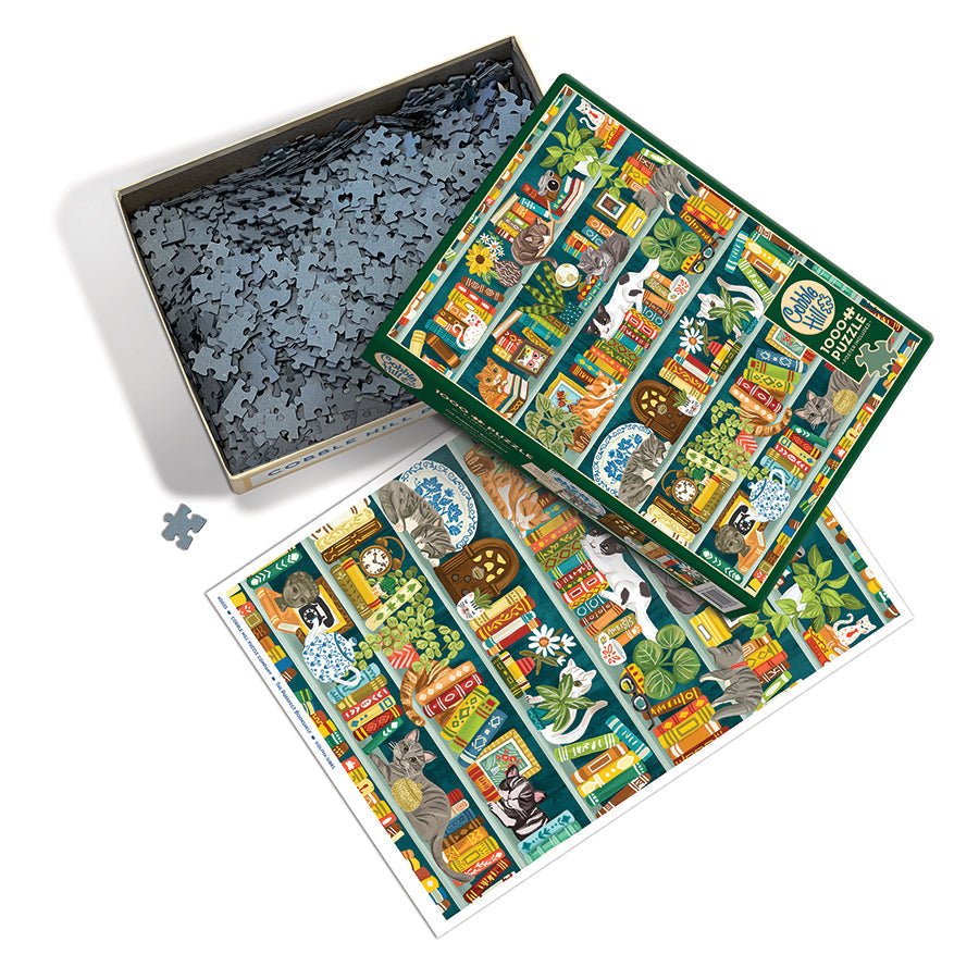 Macskapolc Cobble Hill 1000 darabos kirakó puzzle (CH - 40023) - puzzlegarden