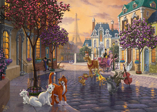 Macskarisztokraták Schmidt Spiele 1000 darabos kirakó puzzle (SCH - 59690) - puzzlegarden