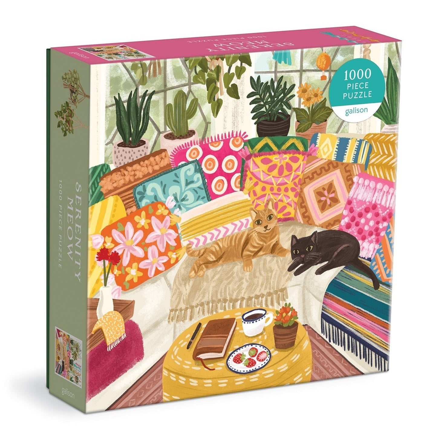Macskás nyugalom Galison 1000 darabos kirakó puzzle (GA - 9780735371460) - puzzlegarden