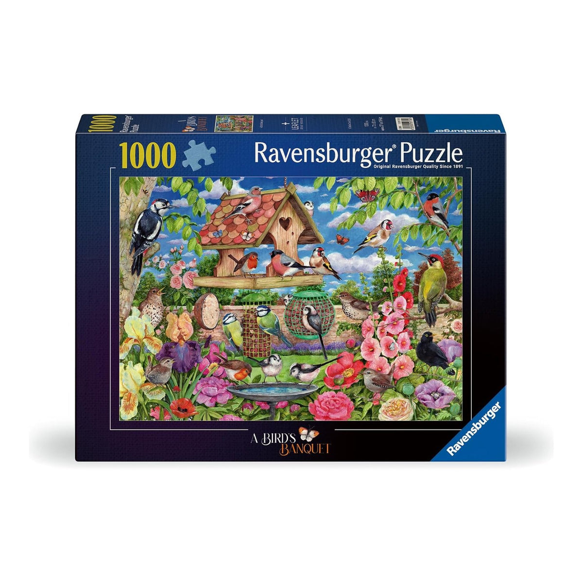 Madáretető Ravensburger 1000 darabos kirakó puzzle (RA-12001713) - puzzlegarden