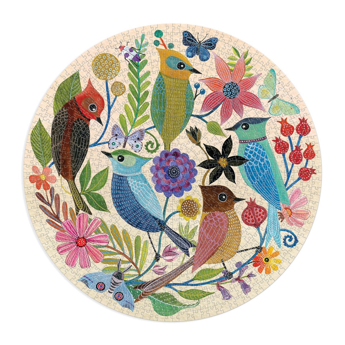 Madárkák Galison 1000 darabos kirakó puzzle (GA - 9780735373150) - puzzlegarden