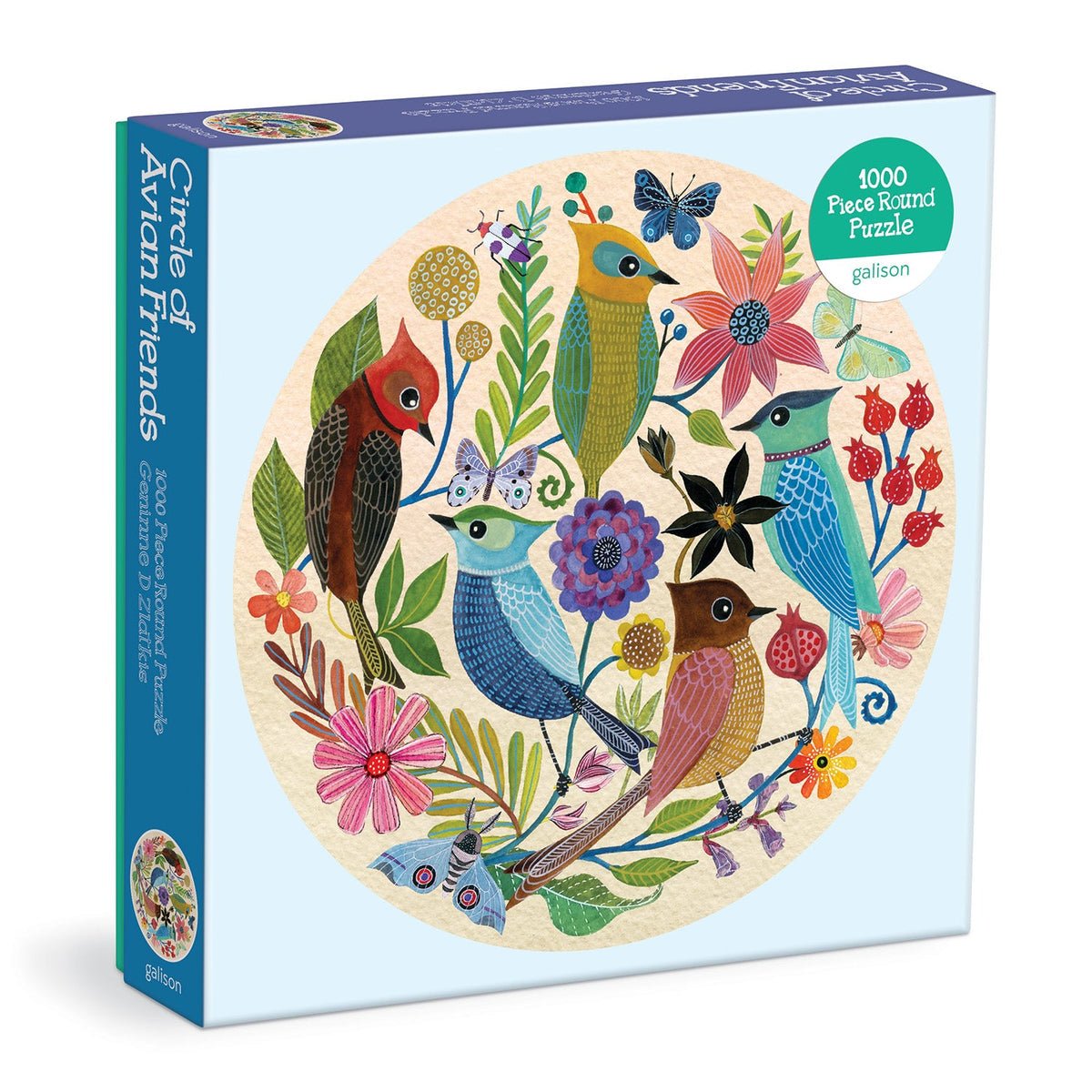 Madárkák Galison 1000 darabos kirakó puzzle (GA - 9780735373150) - puzzlegarden