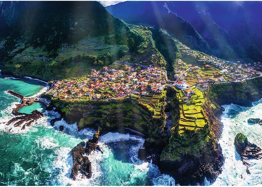 Madeira Sziget, Portugália Trefl 1000 darabos kirakó puzzle (TR - 10824) - puzzlegarden