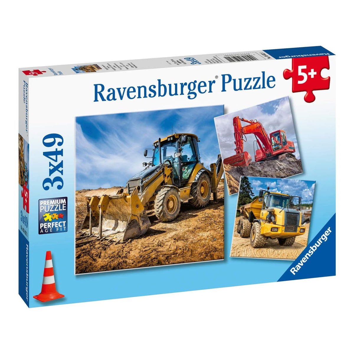 Markolók Munkában - 3x49 Ravensburger 49 darabos kirakó puzzle (RA - 05032) - puzzlegarden