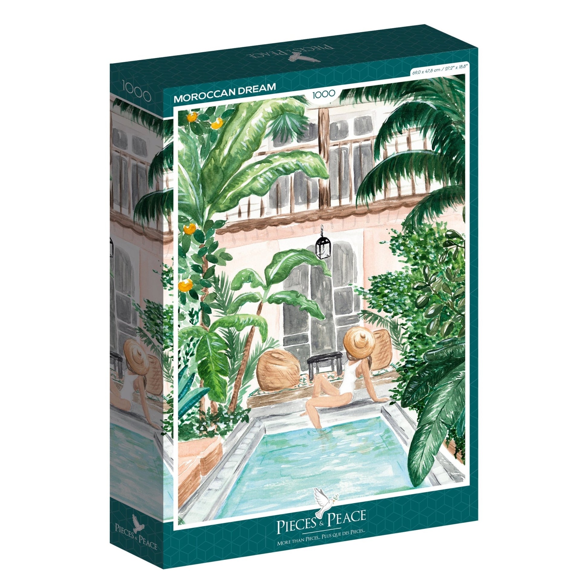 Marokkói Álom Pieces & Peace 1000 darabos kirakó puzzle (PaP - 0047) - puzzlegarden