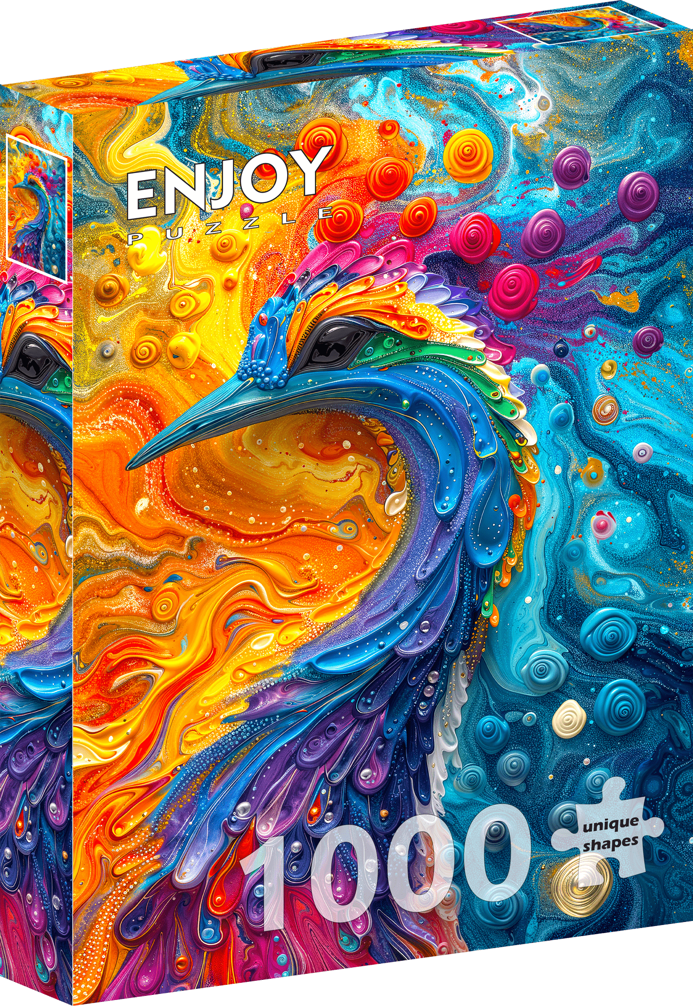 Márvány tollak Enjoy 1000 darabos kirakó puzzle (EN - 2248) - puzzlegarden