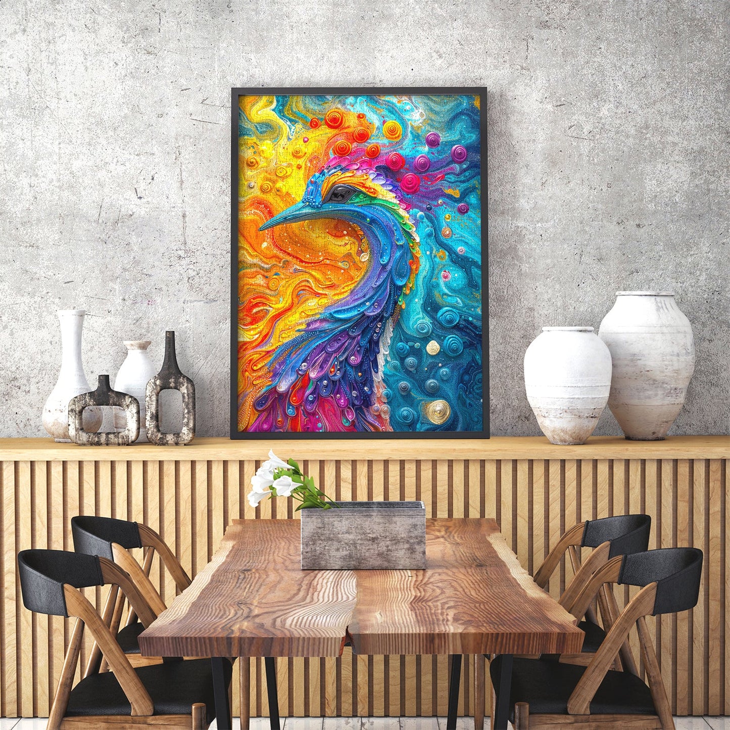 Márvány tollak Enjoy 1000 darabos kirakó puzzle (EN - 2248) - puzzlegarden