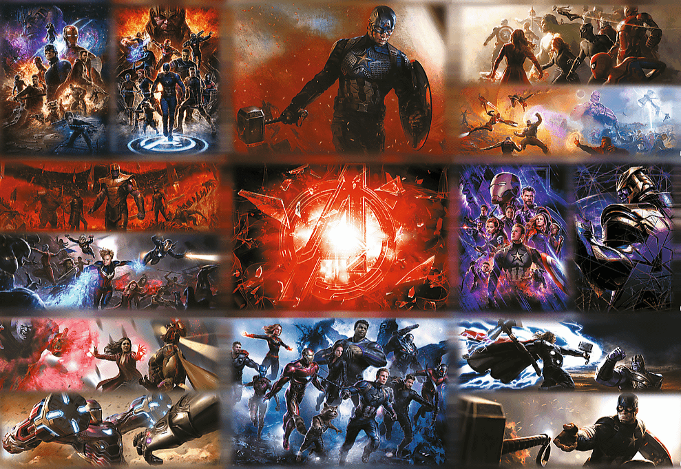 Marvel the Infinity Saga - The Ultimate Marvel Collection Trefl Prime 13500 darabos kirakó puzzle (TR - 81024) - puzzlegarden