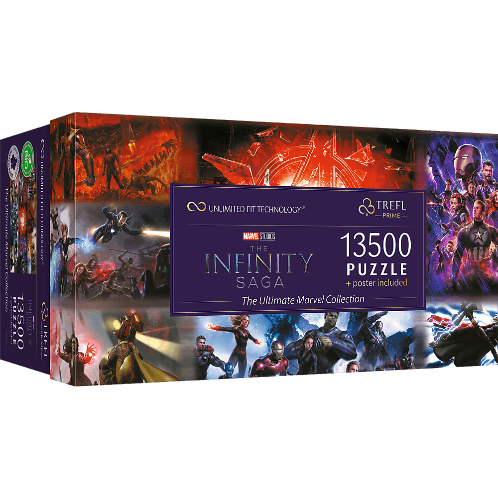 Marvel the Infinity Saga - The Ultimate Marvel Collection Trefl Prime 13500 darabos kirakó puzzle (TR - 81024) - puzzlegarden