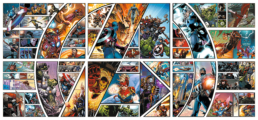 Marvel Univerzum Trefl Prime 9000 darabos kirakó puzzle (TR - 81022) - puzzlegarden