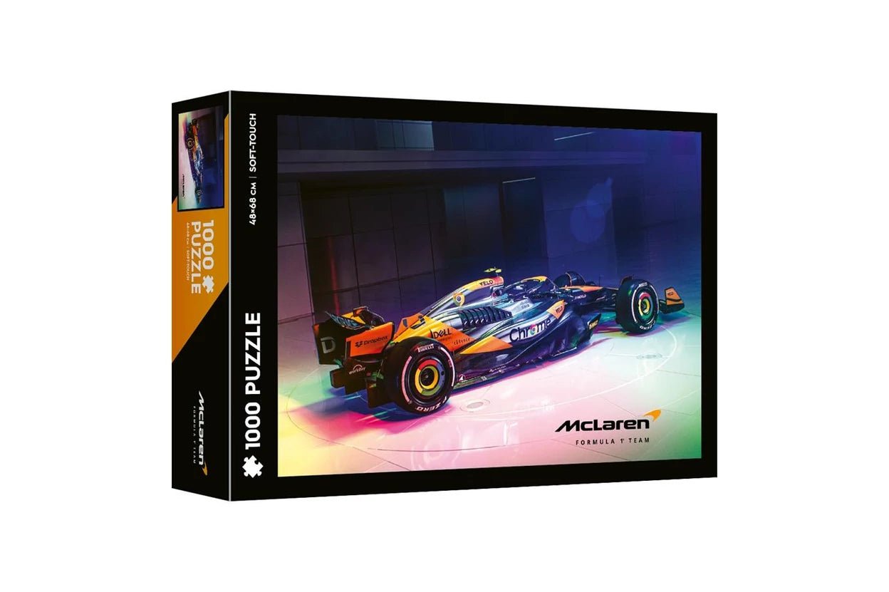 McLaren Formula 1 Team – króm festés Trefl 1000 darabos kirakó puzzle (TR-F1-1005260) - puzzlegarden