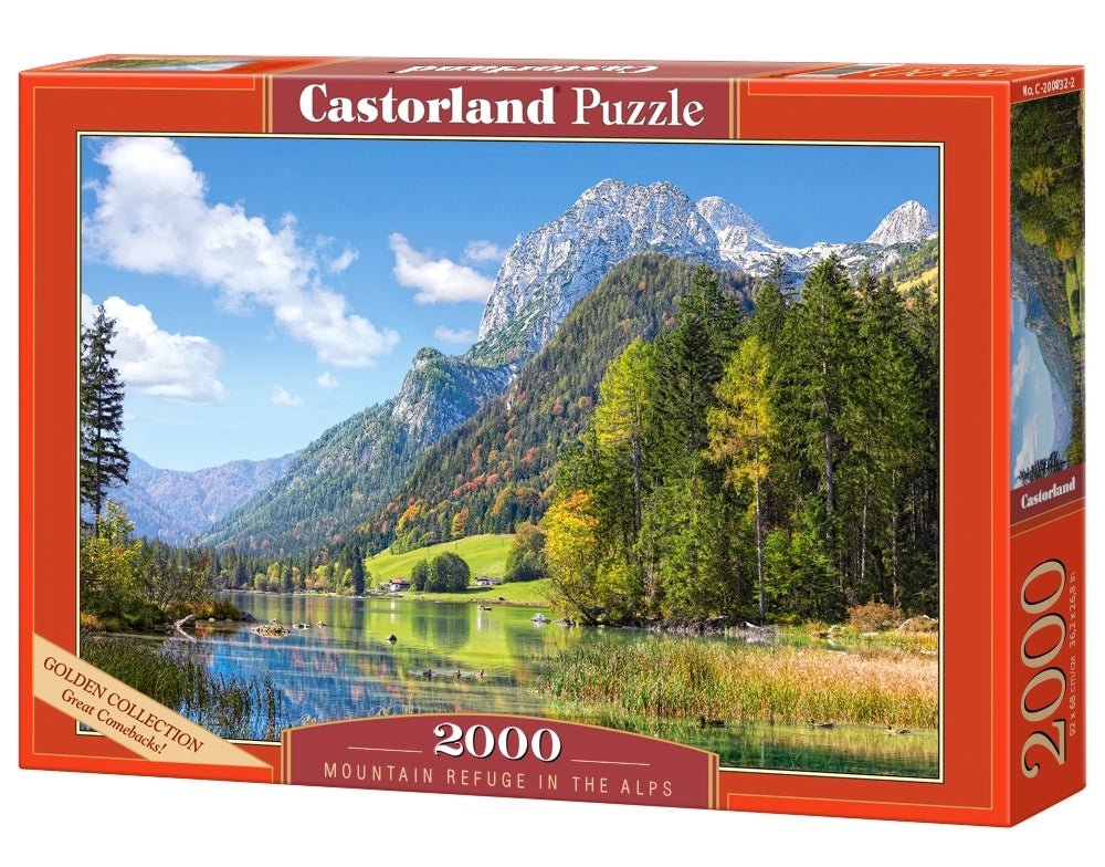 Menedék az Alpokban Castorland 2000 darabos kirakó puzzle (C - 200832) - puzzlegarden