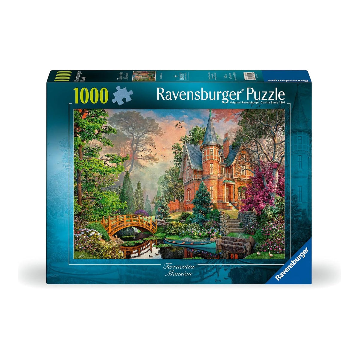 Mesés kastély Ravensburger 1000 darabos kirakó puzzle (RA-12001717) - puzzlegarden
