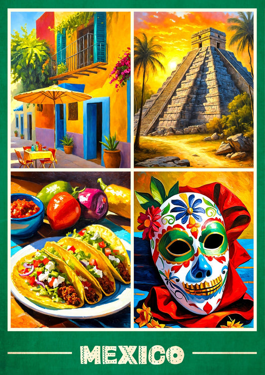 Mexikó Enjoy 1000 darabos kirakó puzzle (EN - 2266) - puzzlegarden