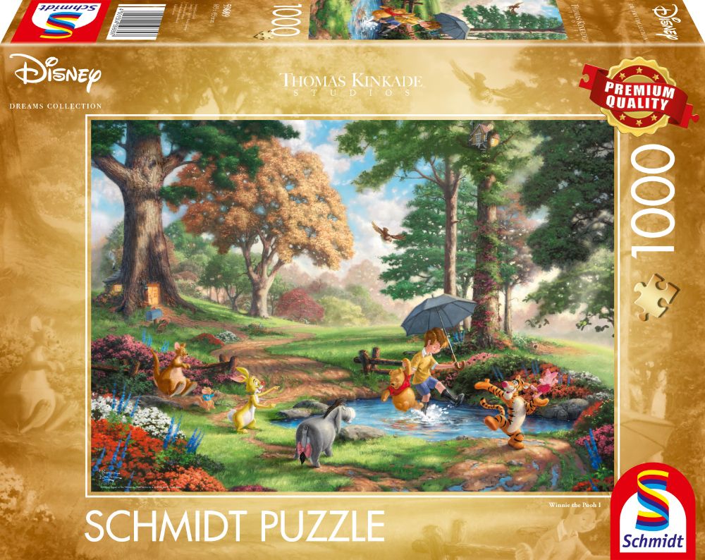 Micimackó Schmidt Spiele 1000 darabos kirakó puzzle (SCH - 59689) - puzzlegarden