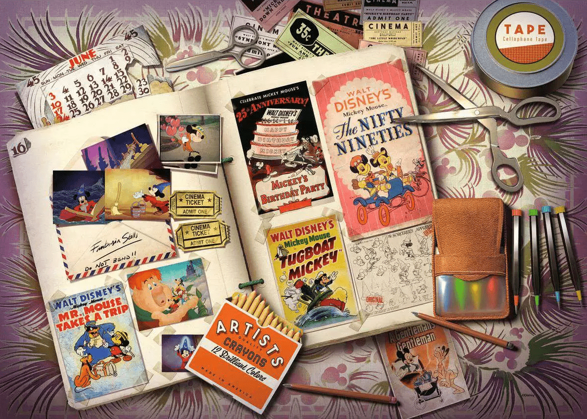 Mickey Évforduló 1940 Ravensburger 1000 darabos kirakó puzzle (RA - 17583) - puzzlegarden