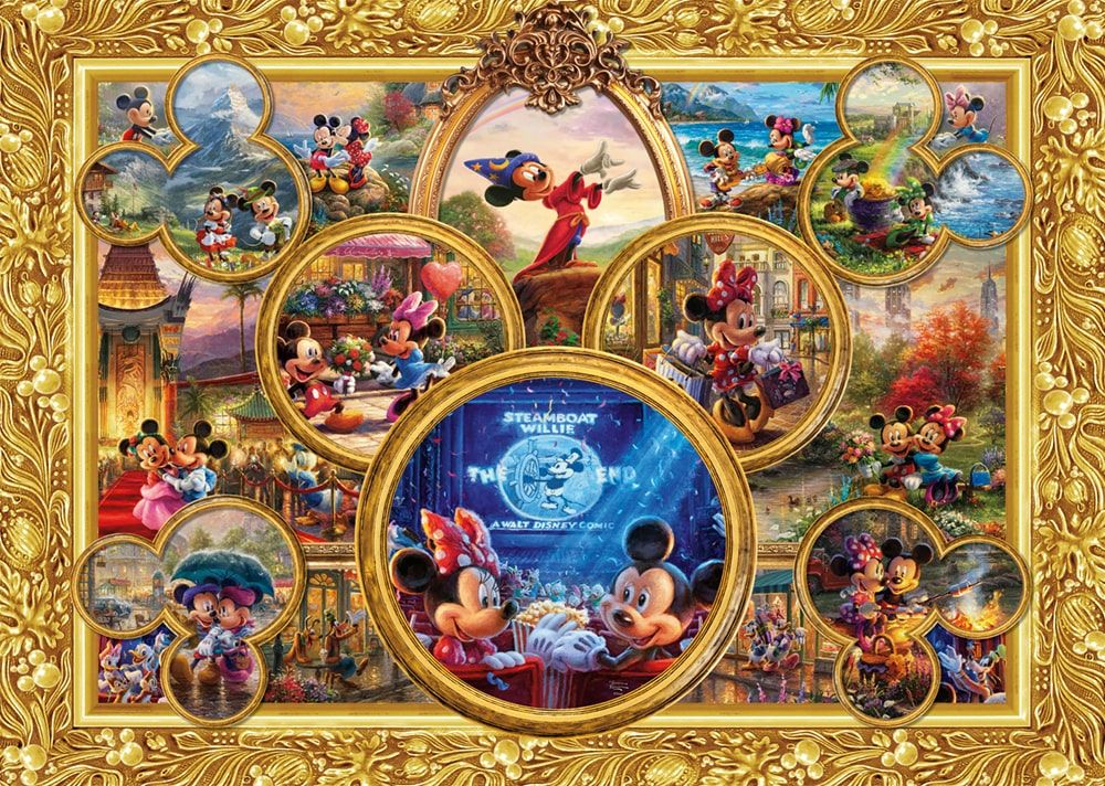 Mickey & Minnie Disney Dreams Kollekció Schmidt Spiele 2000 darabos kirakó puzzle (SCH - 57371) - puzzlegarden