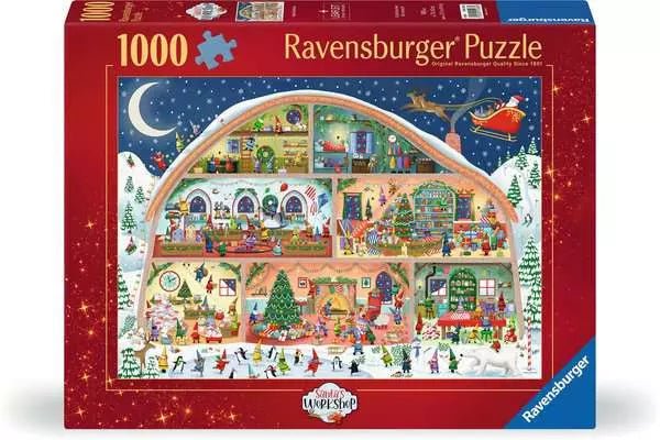 Mikulás Műhelye Ravensburger 1000 darabos kirakó puzzle (RA - 12001268) - puzzlegarden