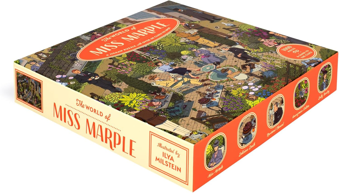 Miss Marple világa Laurence King 1000 darabos kirakó puzzle (LK - 9781399608657) - puzzlegarden