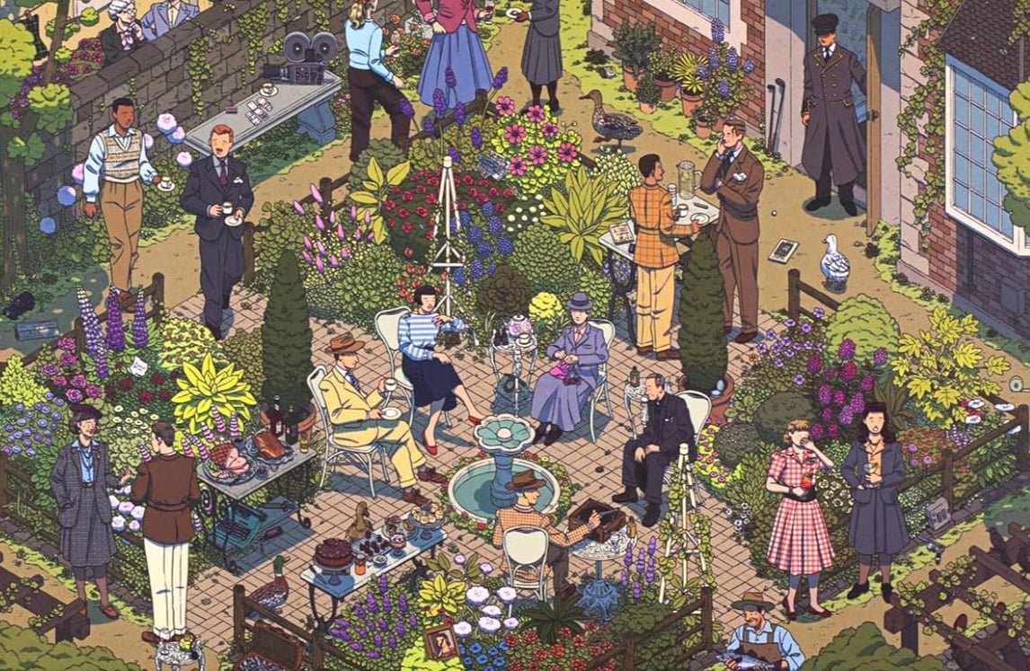 Miss Marple világa Laurence King 1000 darabos kirakó puzzle (LK - 9781399608657) - puzzlegarden