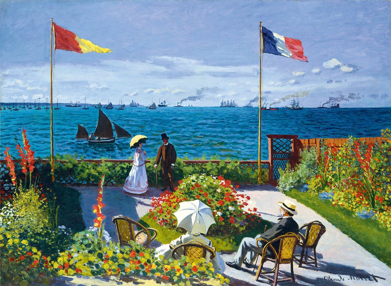 Monet - A Kert Sainte - Adresse - ben Bluebird 3000 darabos kirakó puzzle (BB - 60158 - P) - puzzlegarden