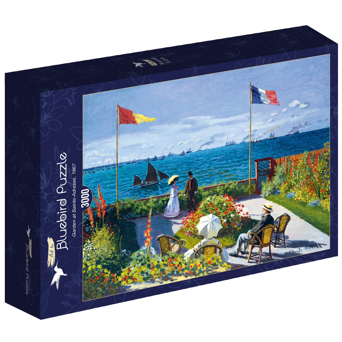 Monet - A Kert Sainte - Adresse - ben Bluebird 3000 darabos kirakó puzzle (BB - 60158 - P) - puzzlegarden