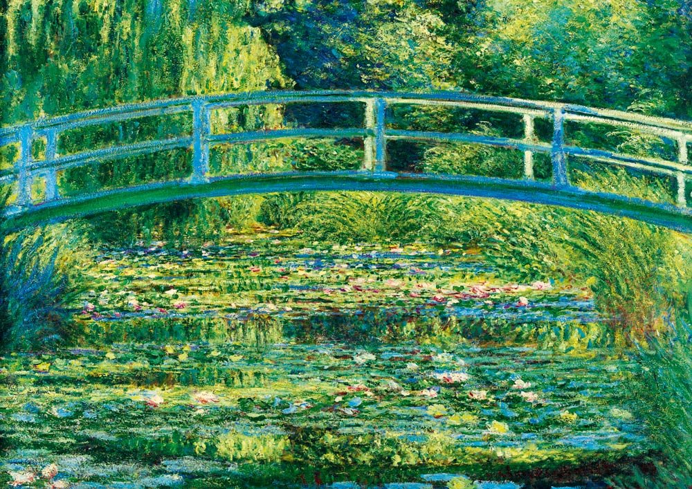 Monet - A Vizililiom - tó Bluebird 1000 darabos kirakó puzzle (BB - 60239) - puzzlegarden